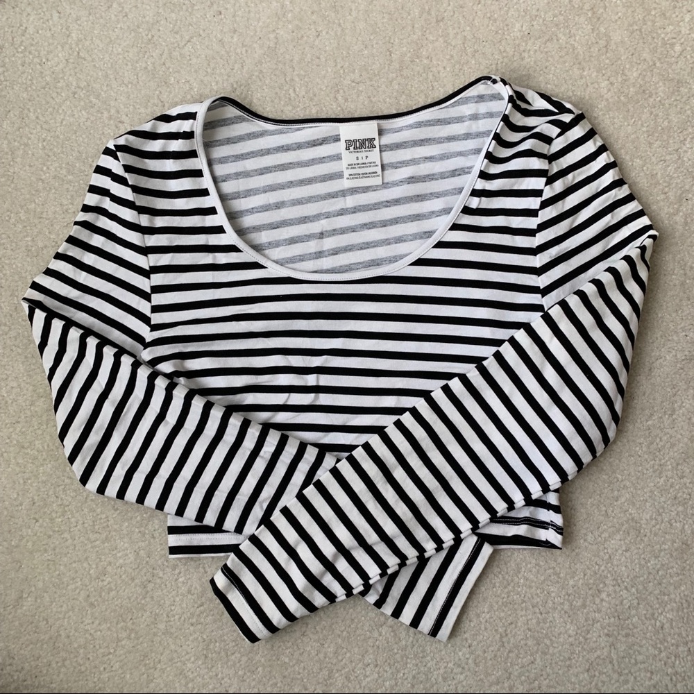 Striped Crop Top